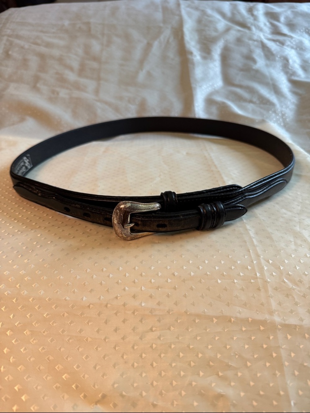 DOUBLE S Leather Belt Men’s Size 44
